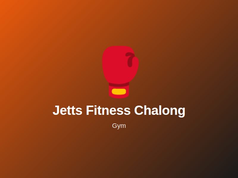 Jetts Fitness Chalong