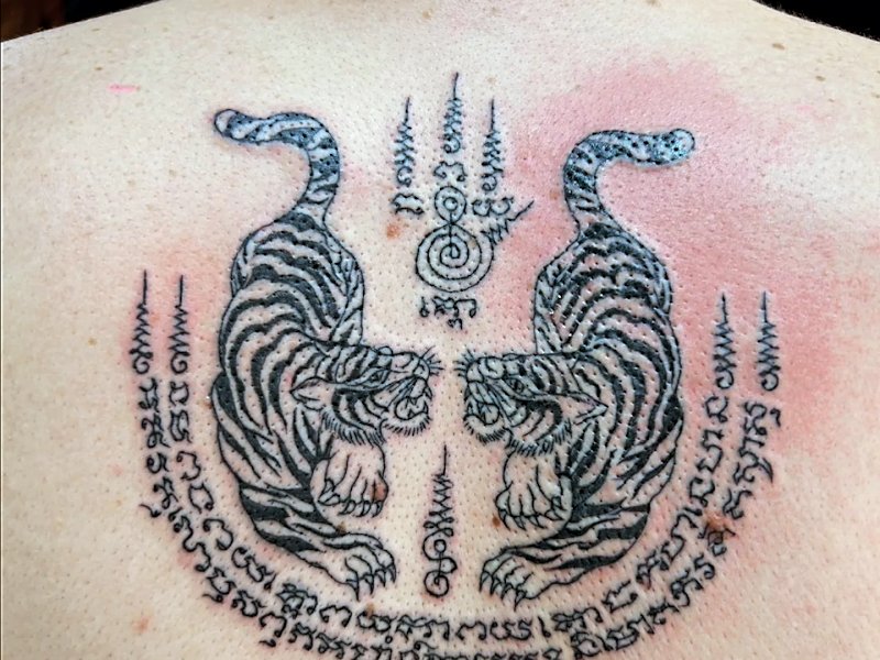 Thaidragon bamboo tattoo phuket
